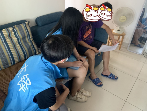 关爱儿童 服务上门----老山街道困难群众救助服务所联合木铎社工入户探访送关爱服务