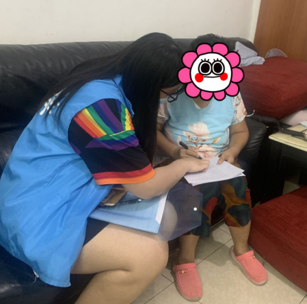 关爱儿童 服务上门----老山街道困难群众救助服务所联合木铎社工入户探访送关爱服务