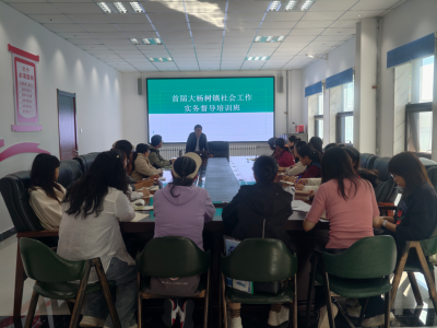 京蒙携手育骨干，督导赋能促发展 ——大杨树镇首届社会工作实务督导培训班顺利开课